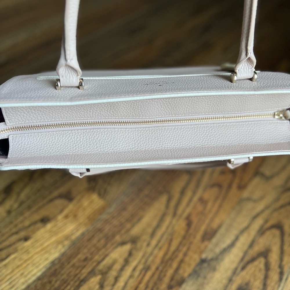 Kate Spade Chester Street Allyn satchel genuine leather beige/cream - Picture 7 of 11